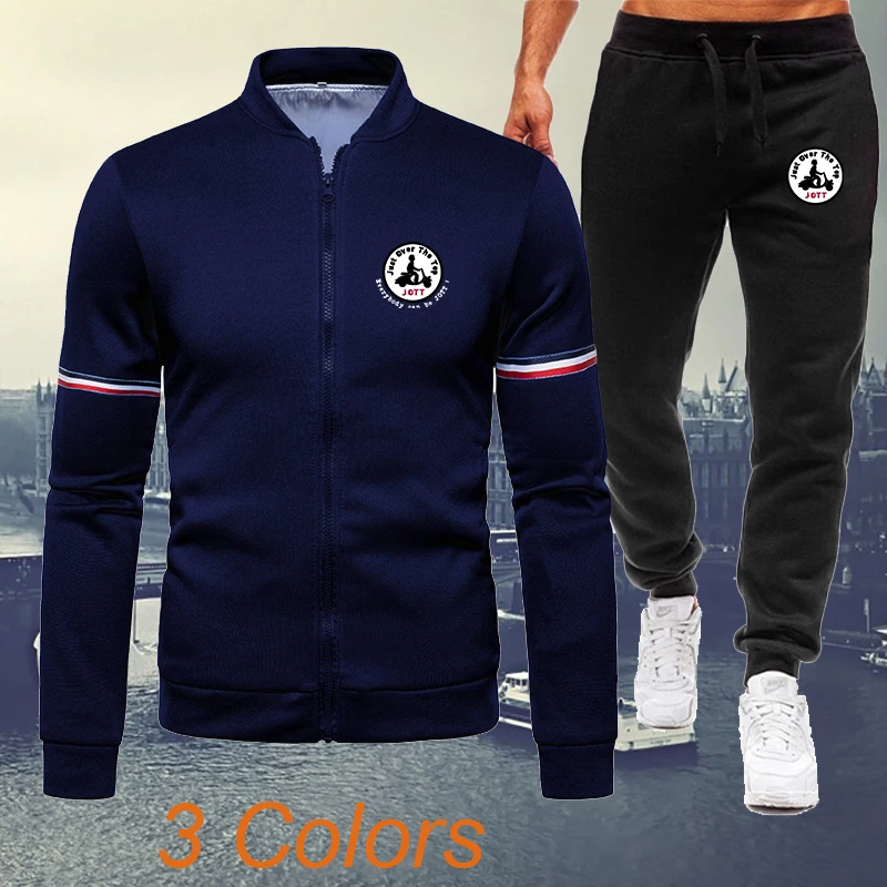 Jott Print Men's Set Baseball Clothes Male Conjuntos Tracksuit Zipper Jacket and Sweatpants 2 Piece Outfit Slim Fit Sportswear
Jott Print Men's Set Baseball Clothes Male Conjuntos Tracksuit Zipper Jacket and Sweatpants 2 Piece Outfit Slim Fit Sportswear