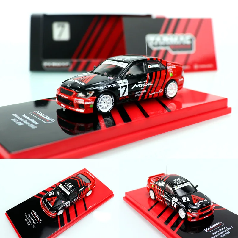 Tarmac работает TW 1:64 Toyota Altezza Макао гоночный № 7 2003 модель автомобиля из сплава
Tarmac работает TW 1:64 Toyota Altezza Макао гоночный № 7 2003 модель автомобиля из сплава