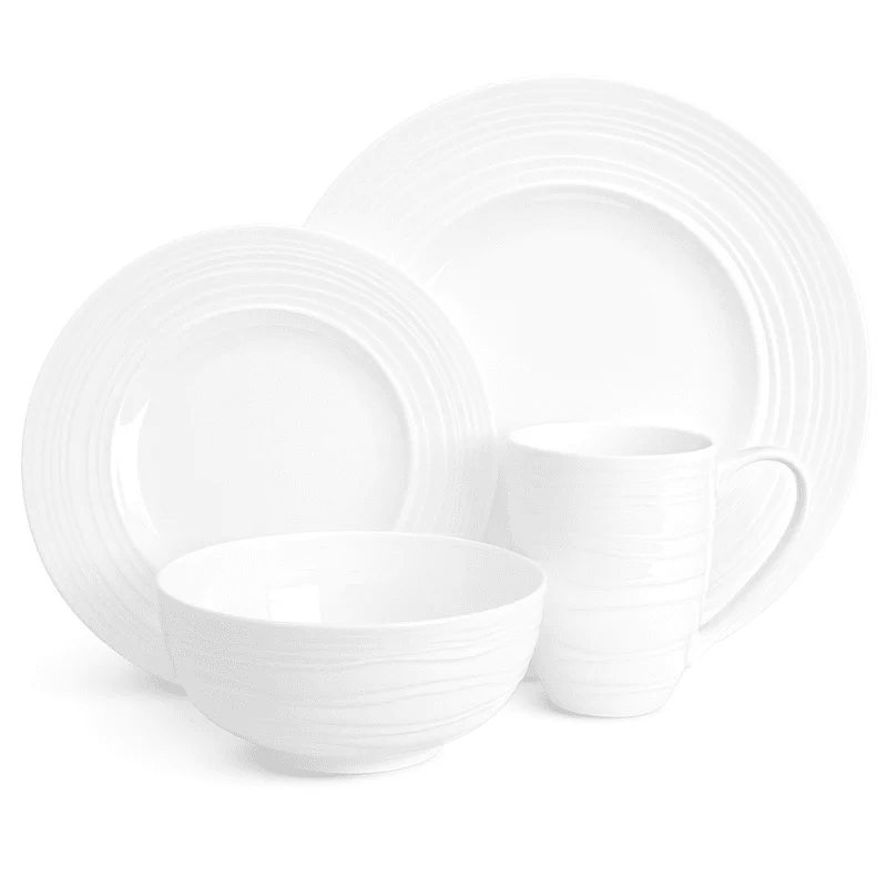 , Exquisite and Elegant Exquisite and Elegant Bone China Dinnerware Set, 16-piece White Plates, Perfect for any Occasion.
, Exquisite and Elegant Exquisite and Elegant Bone China Dinnerware Set, 16-piece White Plates, Perfect for any Occasion.