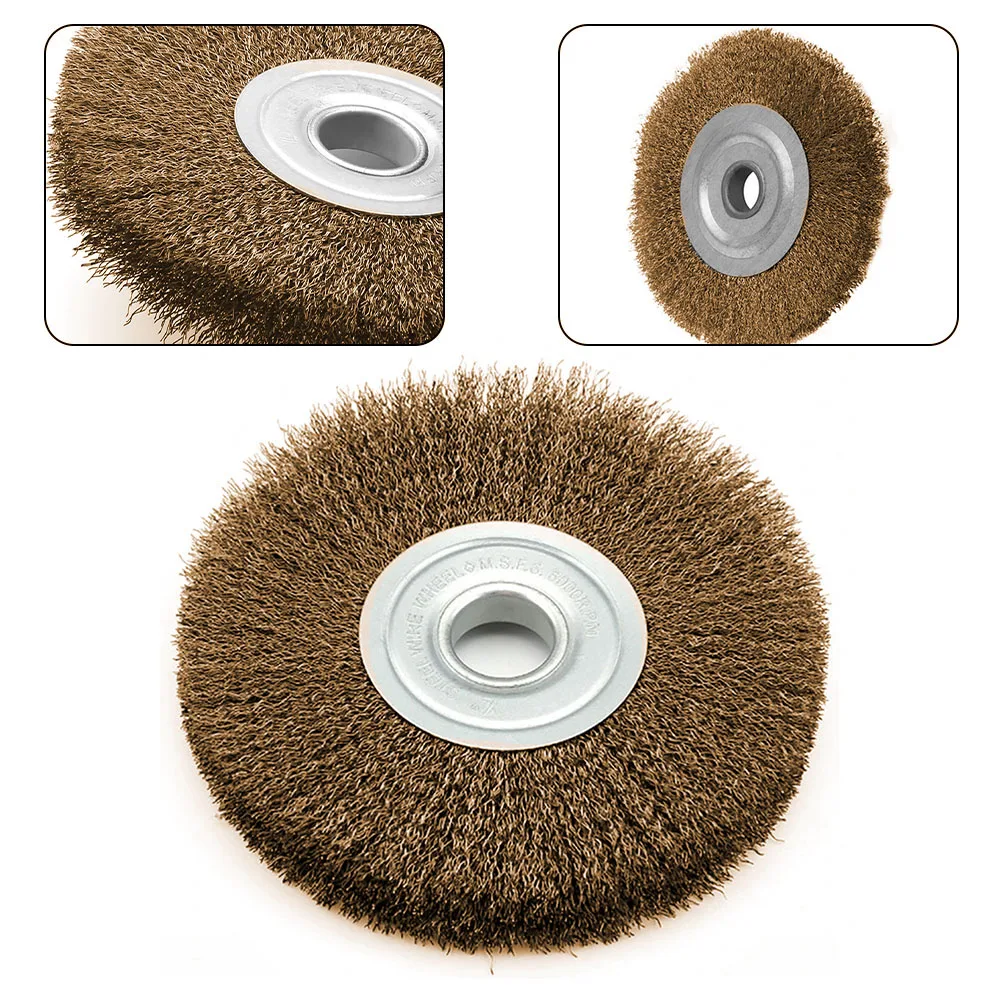 3in Flat Crimped Stainless Steel Wire Wheel Brush Connecting Rod For Angle Grinder 0.32in Bore Power Tool Accessories
3in Flat Crimped Stainless Steel Wire Wheel Brush Connecting Rod For Angle Grinder 0.32in Bore Power Tool Accessories