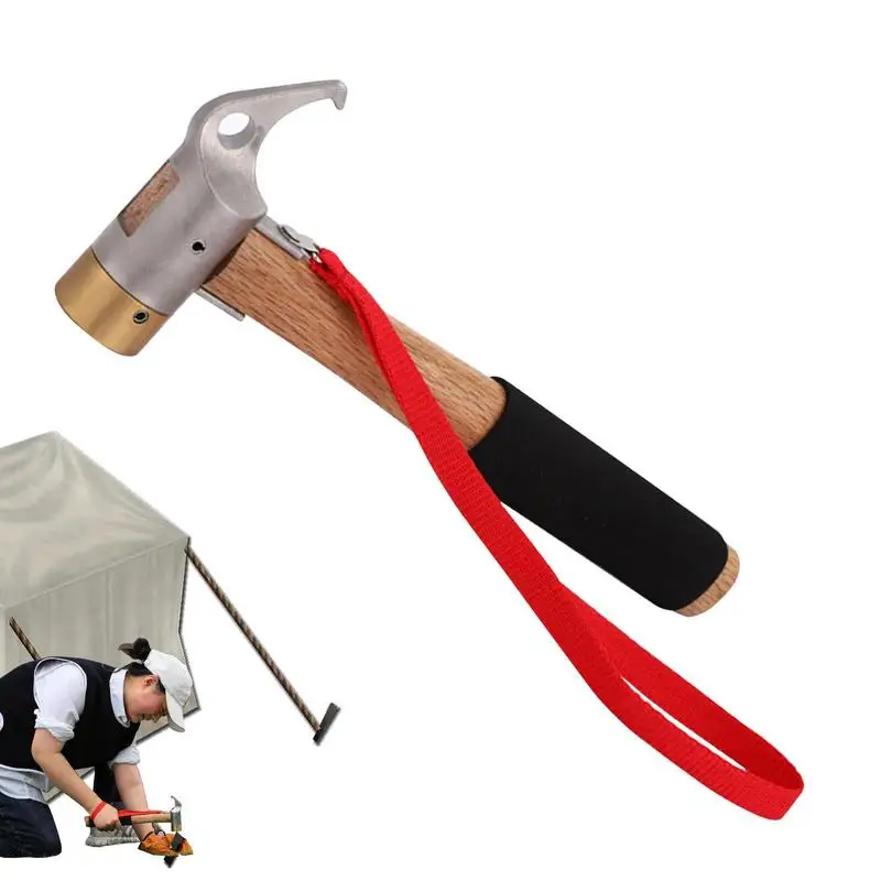 Tent Stake Puller Hammer Comfortable Grip Tent Peg Accessory For Outdoor Camping Homework Roofer's Career Ground Nails Hammer
Tent Stake Puller Hammer Comfortable Grip Tent Peg Accessory For Outdoor Camping Homework Roofer's Career Ground Nails Hammer