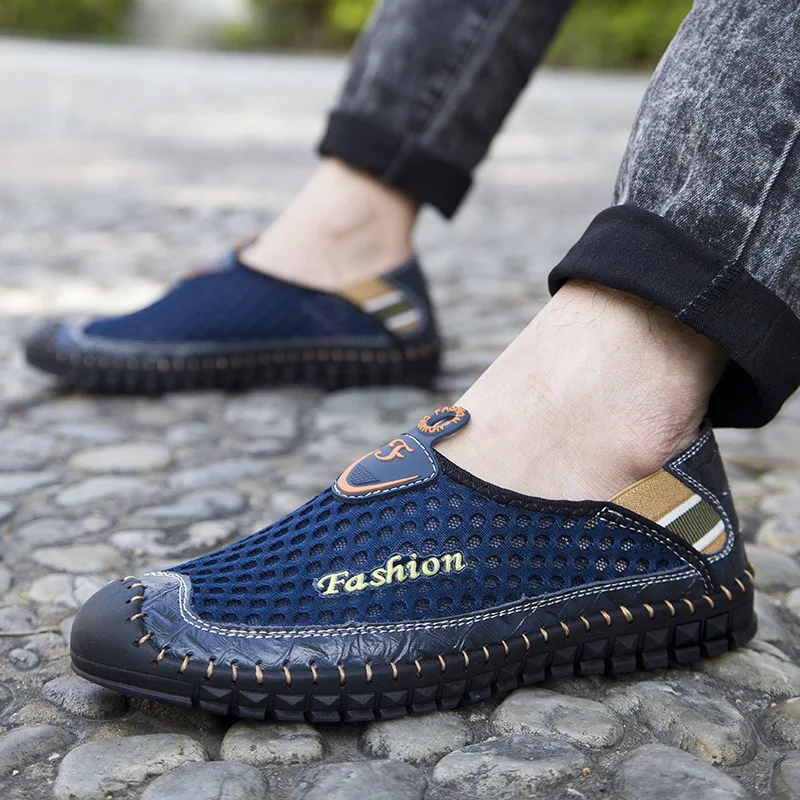 Summer Breathable Mesh Men Shoes Lightweight Sneakers Fashion Casual Male Brand Designer Loafers zapatillas hombre
Summer Breathable Mesh Men Shoes Lightweight Sneakers Fashion Casual Male Brand Designer Loafers zapatillas hombre