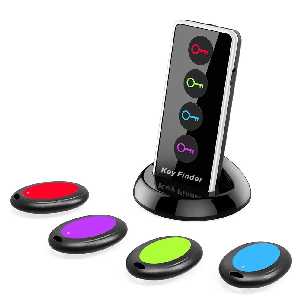 Pet Tracking Key Anti-lost Device Self-defense Alarm Electronic Remote Wireless Locator Torch Function 4 Receivers and 1 Dock
Pet Tracking Key Anti-lost Device Self-defense Alarm Electronic Remote Wireless Locator Torch Function 4 Receivers and 1 Dock