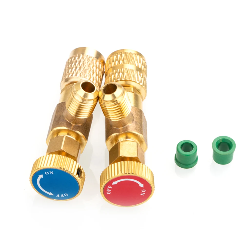 Hot Sale Air Conditioning Refrigerant Safety Valve R410A R22 1/4 Refrigeration Charging Safety Liquid Adapter Hand Tool Parts
Hot Sale Air Conditioning Refrigerant Safety Valve R410A R22 1/4 Refrigeration Charging Safety Liquid Adapter Hand Tool Parts
