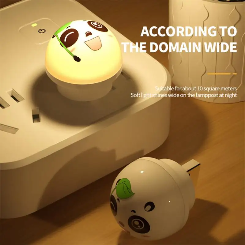 Small Night Light Cartoon Panda Ultra-light USB Plug Lamp Portable Outdoor Camping Tent Lamp Eye Protection Reading Book Lamp
Small Night Light Cartoon Panda Ultra-light USB Plug Lamp Portable Outdoor Camping Tent Lamp Eye Protection Reading Book Lamp