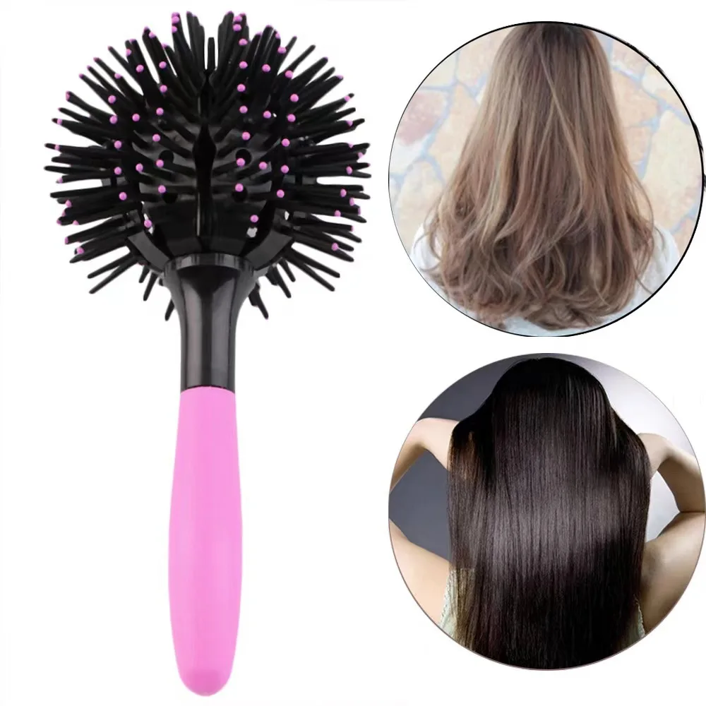 2022 Hot 3D Round Hair Brushes Comb Salon Make Up 360 Degree Ball Styling Tools Detangling Curls Hairbrush Heating Dropshipping
2022 Hot 3D Round Hair Brushes Comb Salon Make Up 360 Degree Ball Styling Tools Detangling Curls Hairbrush Heating Dropshipping