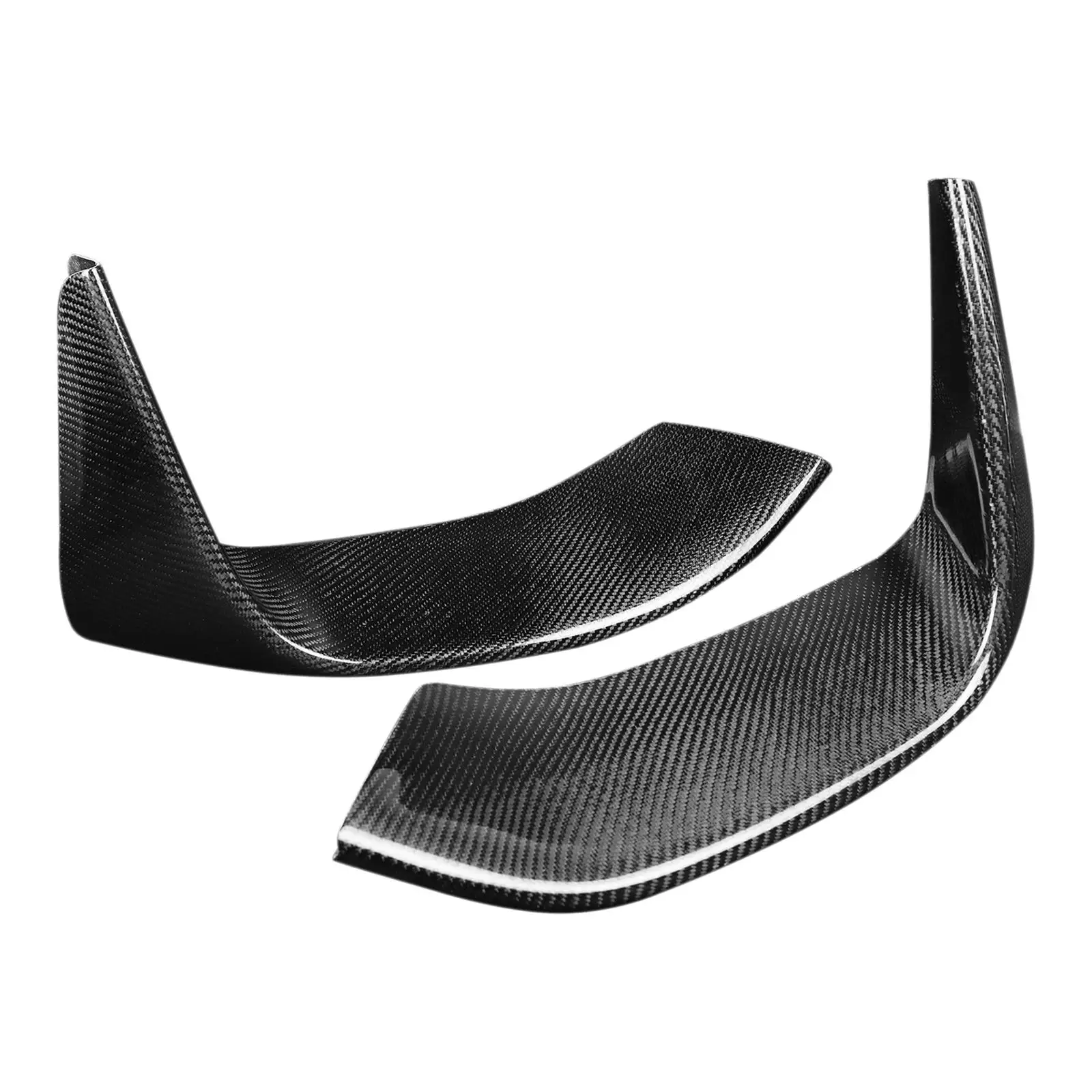 2Pcs Car Front Bumper Lip splitters Lower Carbon Fiber Left Right for BMW F80 M3 F82 F83 M4 Parts Easy Installation
2Pcs Car Front Bumper Lip splitters Lower Carbon Fiber Left Right for BMW F80 M3 F82 F83 M4 Parts Easy Installation