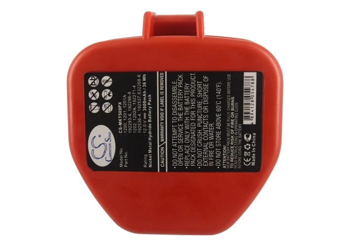 Аккумулятор CS 3000 мАч для Makita 1200 1201 1201A 1202 1202A 192271-4 192293-4 192296-8 192407-5 192536-4 192537-2 632268-6
Аккумулятор CS 3000 мАч для Makita 1200 1201 1201A 1202 1202A 192271-4 192293-4 192296-8 192407-5 192536-4 192537-2 632268-6
