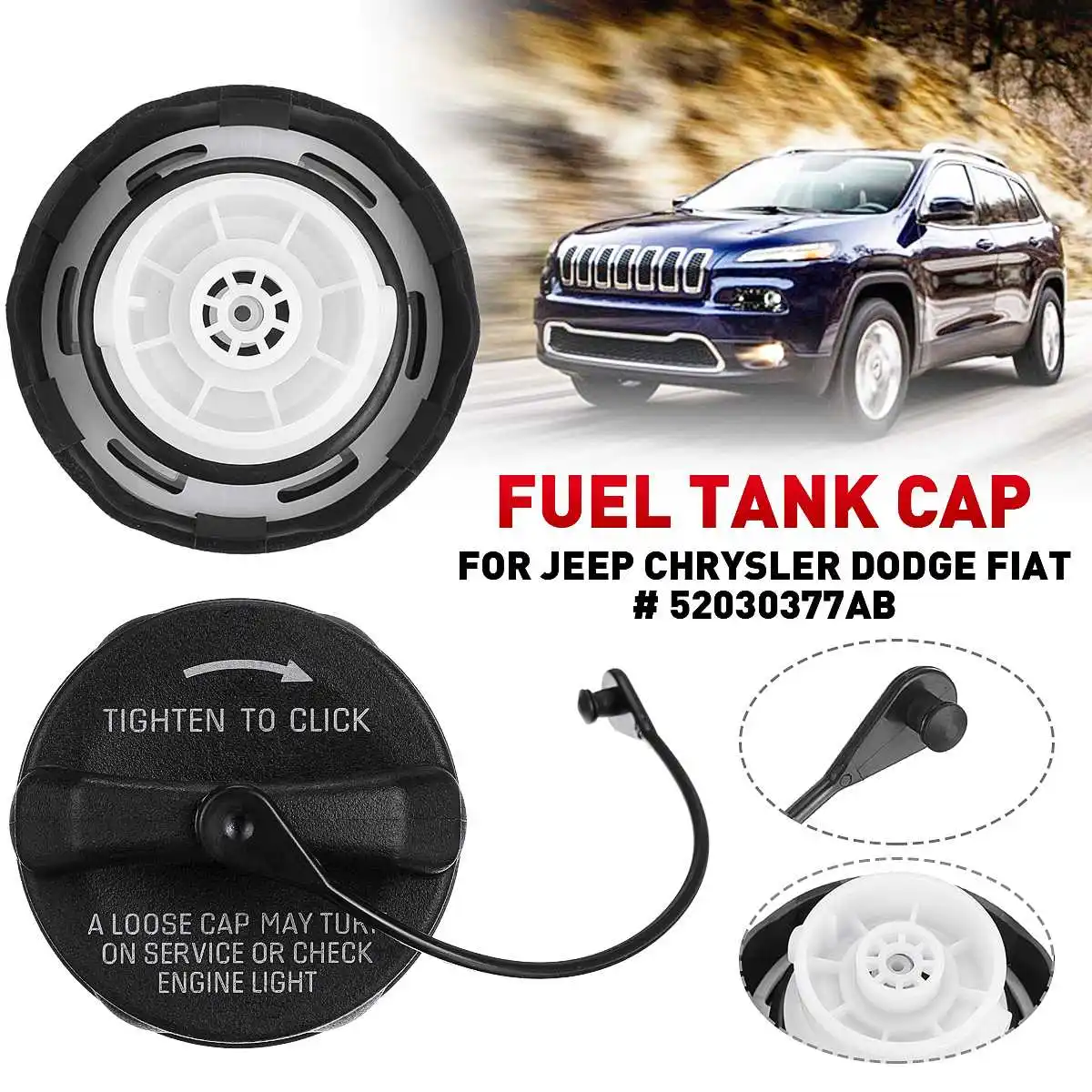Fuel Tank Filler Cap Gas Oil Tank Cover For Jeep Cherokee For Dodge Ram 1500 2500 for For Chrysler 52030377AB 52030433AB
Fuel Tank Filler Cap Gas Oil Tank Cover For Jeep Cherokee For Dodge Ram 1500 2500 for For Chrysler 52030377AB 52030433AB
