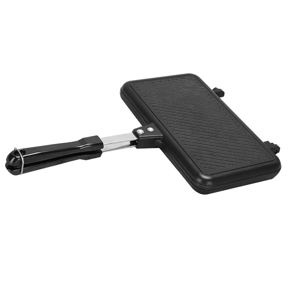 Sandwich Pan Snack Kitchen Cookware Double-Sided Non-stick Accessory Cooking Toast Maker
Sandwich Pan Snack Kitchen Cookware Double-Sided Non-stick Accessory Cooking Toast Maker