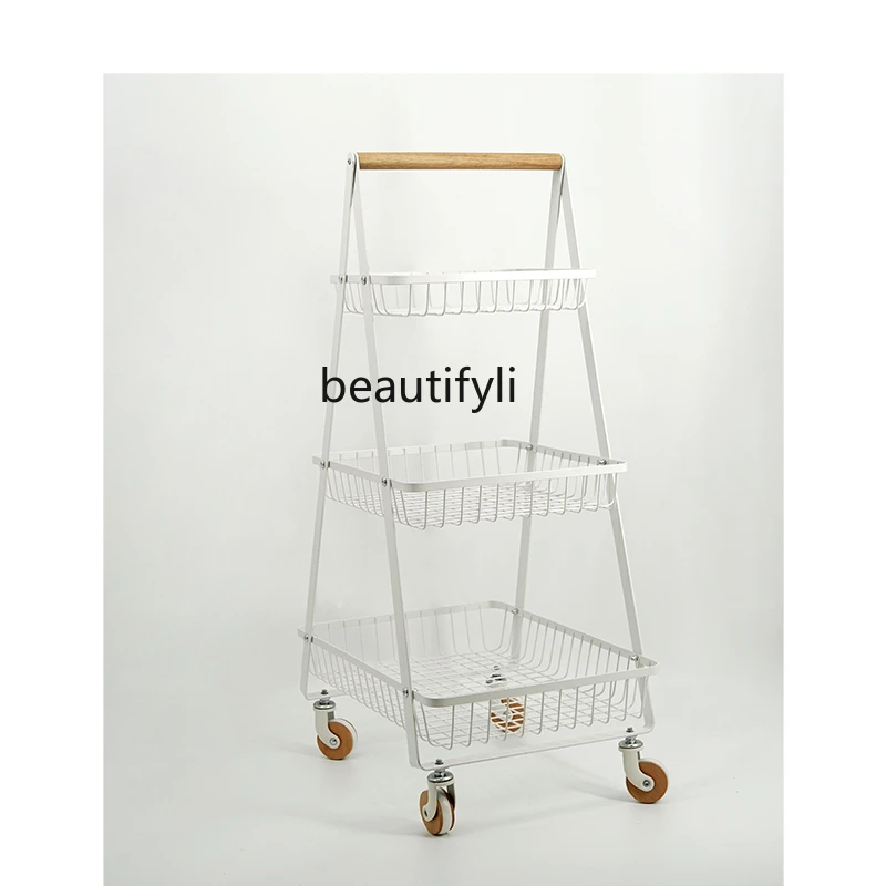 yj Snack Trolley Rack Living Room Dining Table Storage Rack Kitchen Fruit and Vegetable Basket Support Removable Storage Basket
yj Snack Trolley Rack Living Room Dining Table Storage Rack Kitchen Fruit and Vegetable Basket Support Removable Storage Basket
