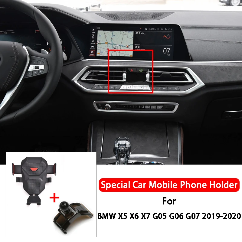 Car Mobile Phone Support Cell Phone Holder Air Vent Mount Bracket For BMW X5 X6 X7 G05 G06 G07 2019-2020 Car Accessories
Car Mobile Phone Support Cell Phone Holder Air Vent Mount Bracket For BMW X5 X6 X7 G05 G06 G07 2019-2020 Car Accessories