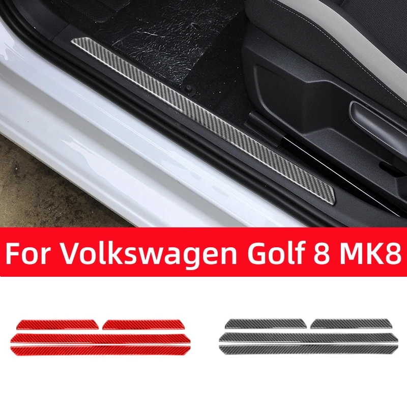 For Volkswagen VW Golf 8 MK8 2020 2021 Auto Door Sill Protector Decoration Stickers Cover Carbon Fiber Car Interior Accessories
For Volkswagen VW Golf 8 MK8 2020 2021 Auto Door Sill Protector Decoration Stickers Cover Carbon Fiber Car Interior Accessories