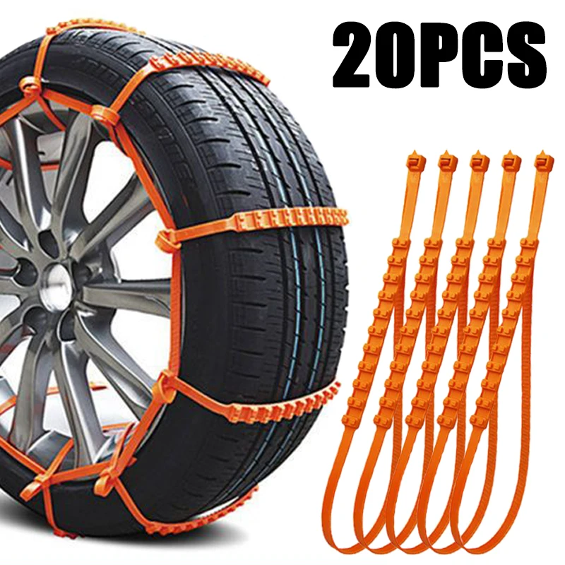 Winter Car Wheel Snow Chains Universal Auto Outdoor Snow Tire Tyre Anti Skid Chain Emergency Antiskid Car Accessories 5/20/40Pcs
Winter Car Wheel Snow Chains Universal Auto Outdoor Snow Tire Tyre Anti Skid Chain Emergency Antiskid Car Accessories 5/20/40Pcs