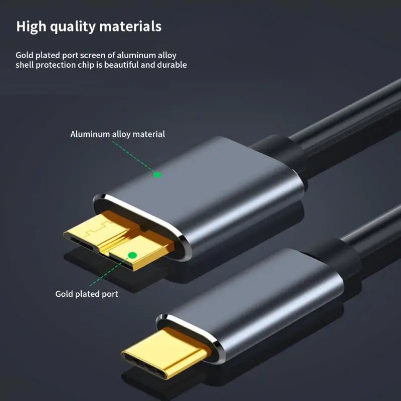 For Hard Drive Data Connector Adapter 5gbps Usb 3.0 Camera Disk Cord Hard Disk Type C For Smart Phone Hard Disk Data Cable
For Hard Drive Data Connector Adapter 5gbps Usb 3.0 Camera Disk Cord Hard Disk Type C For Smart Phone Hard Disk Data Cable