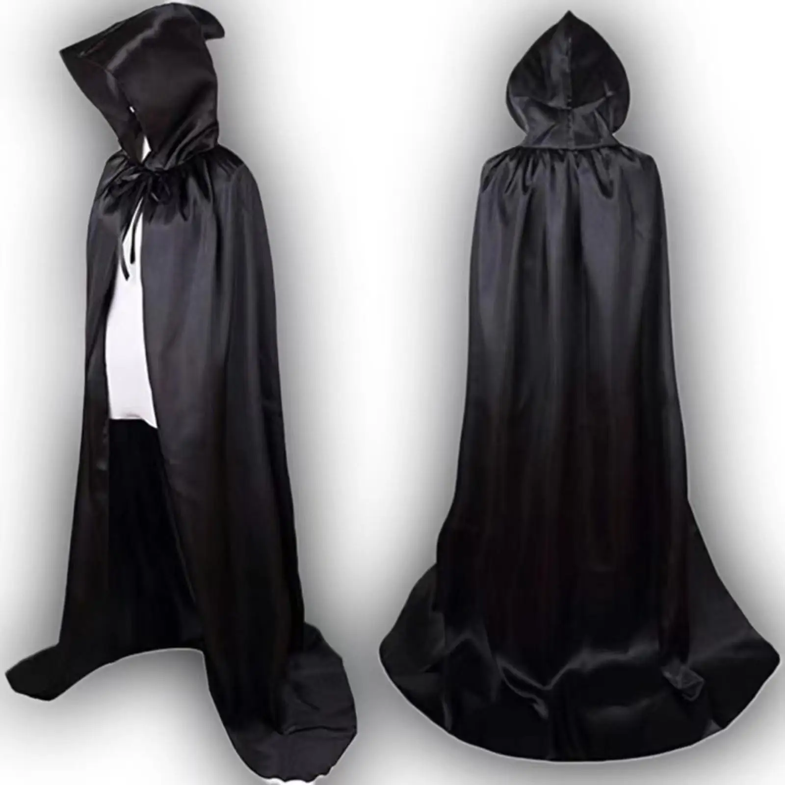 Halloween Cloak Witch Cape Halloween Tunic Hooded for Adults Unisex Cosplay
Halloween Cloak Witch Cape Halloween Tunic Hooded for Adults Unisex Cosplay