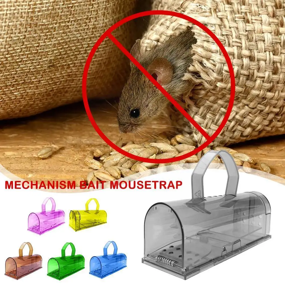 ABS Plastic Mouse Trap Live Catcher Kids/Pets Safe Pest Controller For Warehouse Indoor Home Reusable No Kill G3E3
ABS Plastic Mouse Trap Live Catcher Kids/Pets Safe Pest Controller For Warehouse Indoor Home Reusable No Kill G3E3