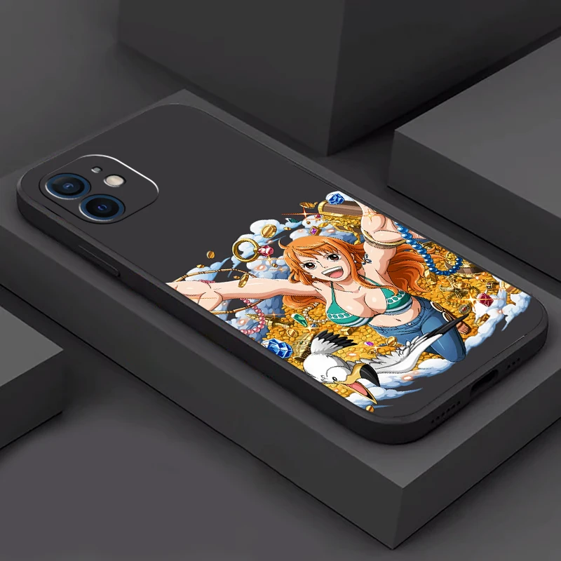ONE PIECE Anime Phone Case For Funda iPhone 11 12 13 Pro Max Mini X XR XS SE 2020 5s 6 7 8 Plus Etui Silicone Cover Black Coque
ONE PIECE Anime Phone Case For Funda iPhone 11 12 13 Pro Max Mini X XR XS SE 2020 5s 6 7 8 Plus Etui Silicone Cover Black Coque