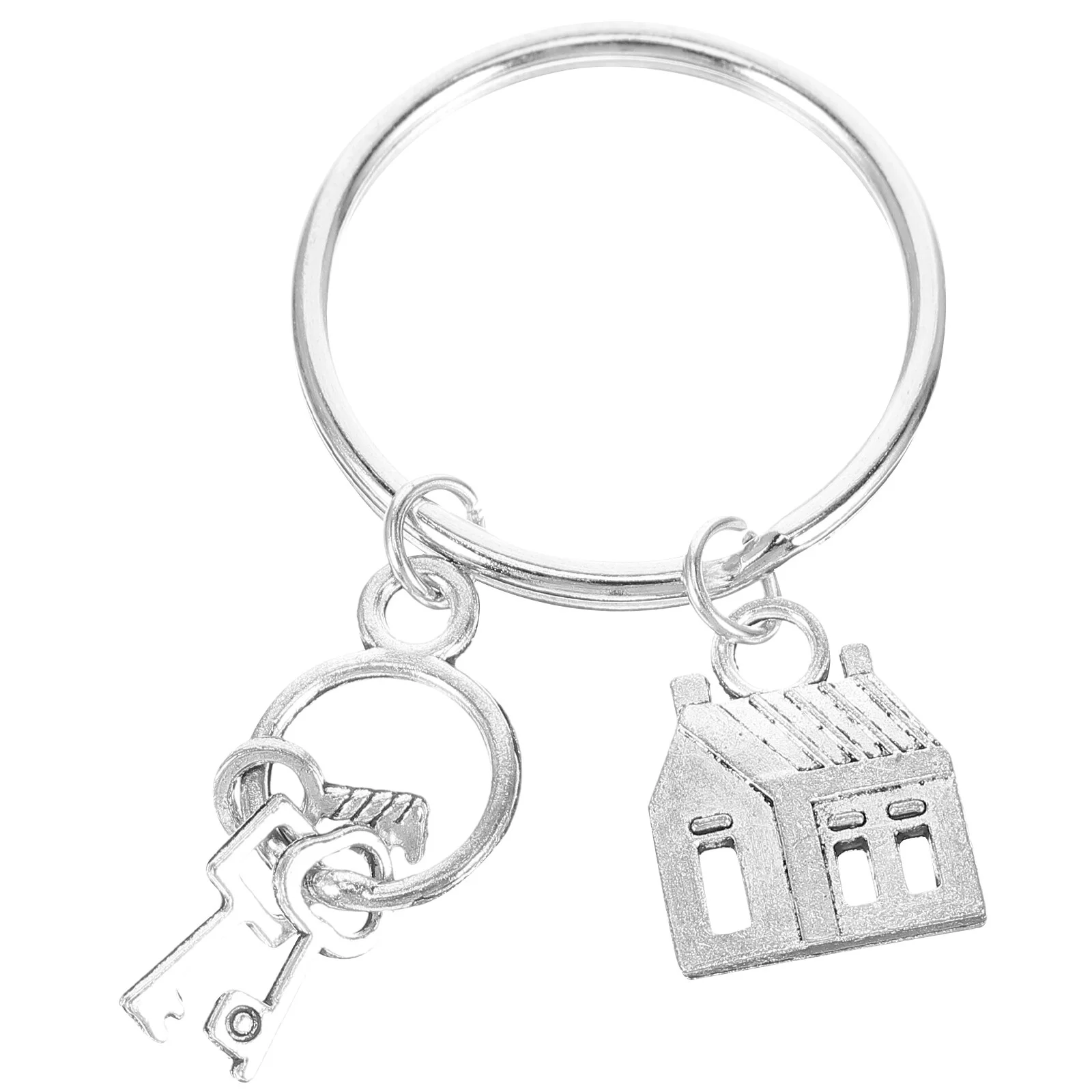 Neighbors Housewarming Metal House and Key Shape Keychain Key Ring Creative Keyring Fashionable Gift Hanging Ornament for Men
Neighbors Housewarming Metal House and Key Shape Keychain Key Ring Creative Keyring Fashionable Gift Hanging Ornament for Men