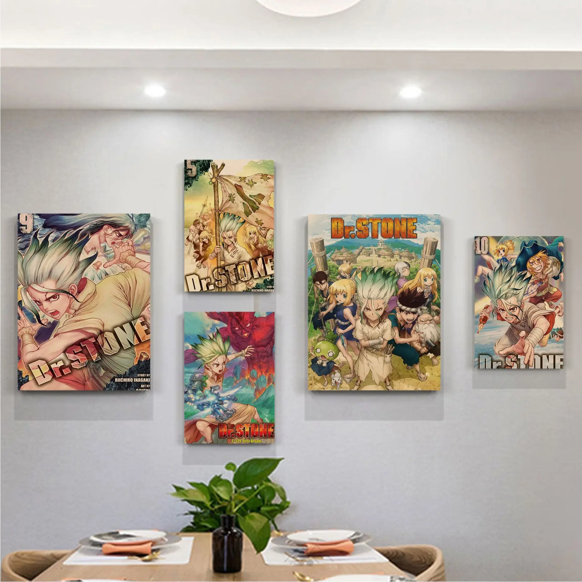 Japanese Anime Dr.STONE Good Quality Prints and Posters Kraft Paper Vintage Poster Wall Art Painting Study Wall decor
Japanese Anime Dr.STONE Good Quality Prints and Posters Kraft Paper Vintage Poster Wall Art Painting Study Wall decor