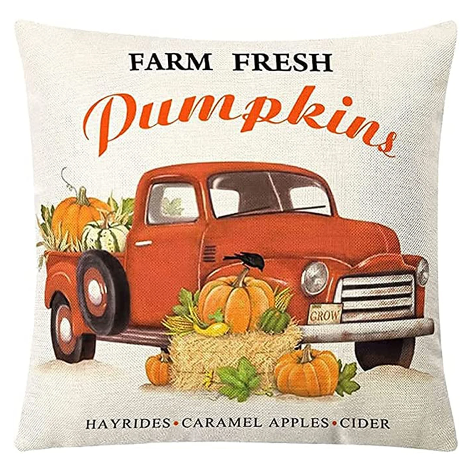 Набор из 4 чехлов для подушек на осень, квадратные защитные наволочки для подушек с принтом тыквы/клена для кушетки, гостиной
Набор из 4 чехлов для подушек на осень, квадратные защитные наволочки для подушек с принтом тыквы/клена для кушетки, гостиной