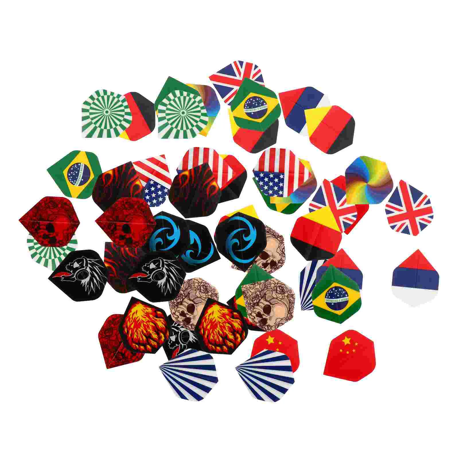 105pcs Exquisite Creative Funny Dart Accessories Dart Flights for Home Dart Game Outdoor
105pcs Exquisite Creative Funny Dart Accessories Dart Flights for Home Dart Game Outdoor