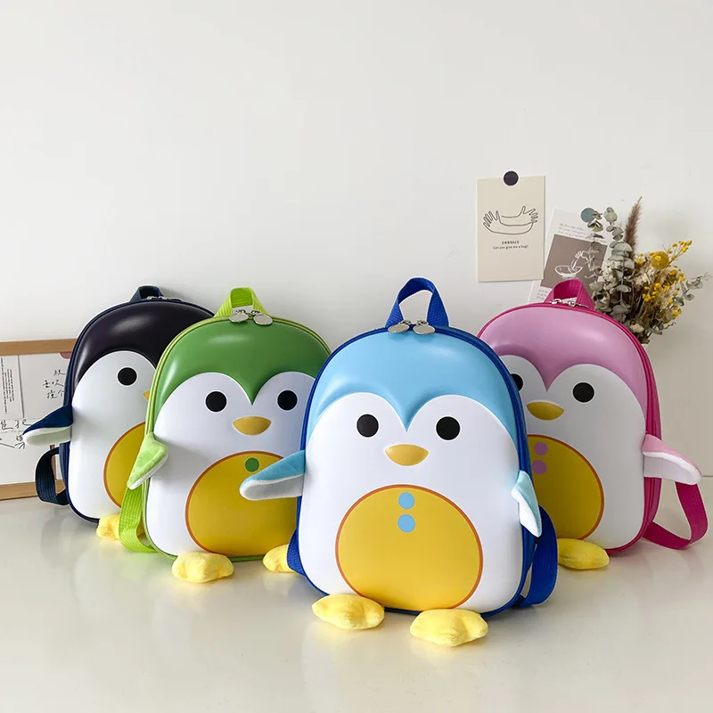 Kindergarten Cartoon Eggshell Small School Bags For Boys And Girls 3d Cute Penguin Backpack Children's Shoulder Bag Kids Bag 
Kindergarten Cartoon Eggshell Small School Bags For Boys And Girls 3d Cute Penguin Backpack Children's Shoulder Bag Kids Bag