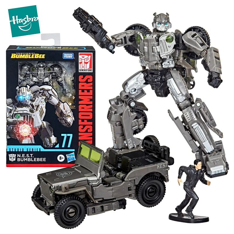 Original Hasbro Transformers Action Figure Studio Series 77 NEST Bumblebee Deluxe Model Anime Figure Kids Toys for Boys Gift
Original Hasbro Transformers Action Figure Studio Series 77 NEST Bumblebee Deluxe Model Anime Figure Kids Toys for Boys Gift