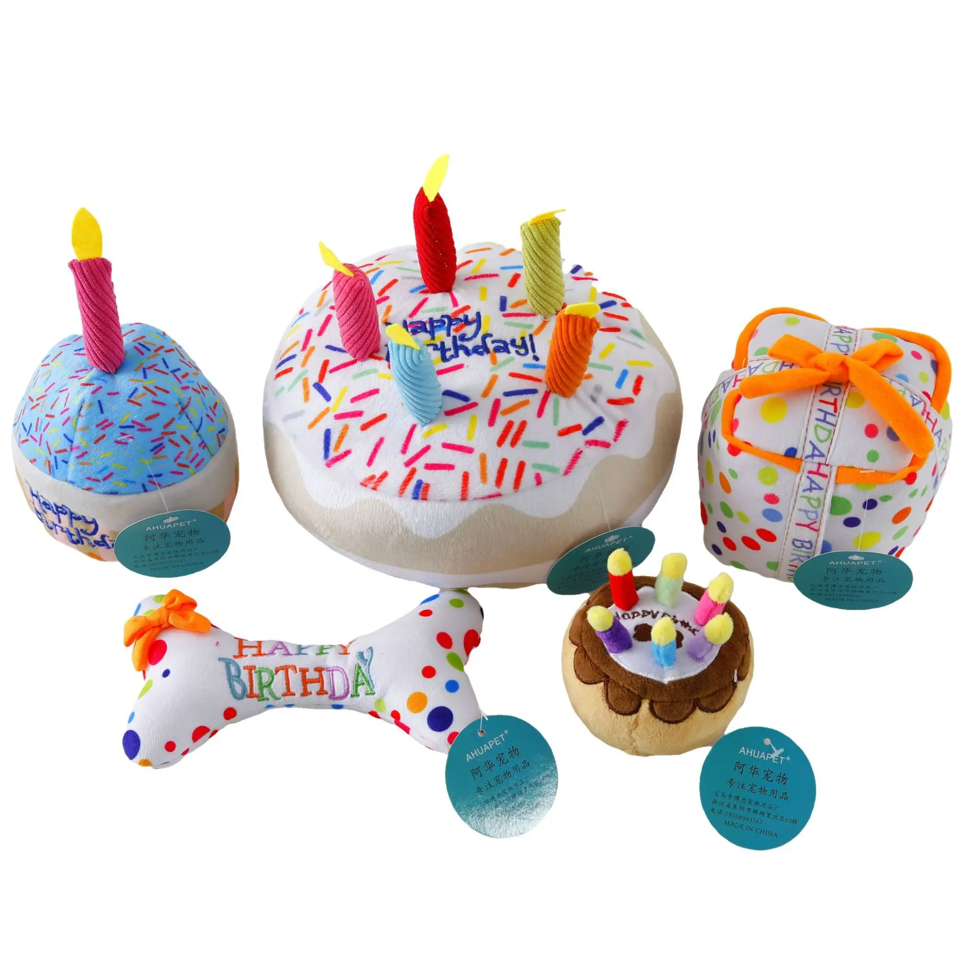 Pet Birthday Cake Chewing Toy Dog Plush Toy Pet Dog Plush Animal Chewing Toy Wear-resistant Squeaky Toy Puppy Teddy Interact
Pet Birthday Cake Chewing Toy Dog Plush Toy Pet Dog Plush Animal Chewing Toy Wear-resistant Squeaky Toy Puppy Teddy Interact