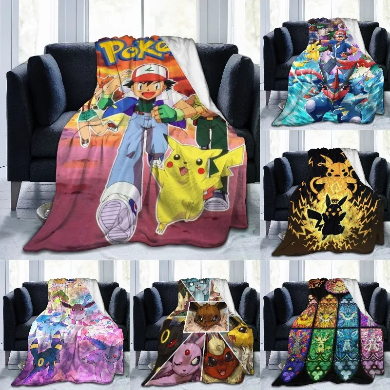 Anime Pokemon Pikachu Blanket Flannel Blanket Super Soft Fleece Throw Blankets Lightweight Warm Blanket for Bedroom Couch Sofa
Anime Pokemon Pikachu Blanket Flannel Blanket Super Soft Fleece Throw Blankets Lightweight Warm Blanket for Bedroom Couch Sofa