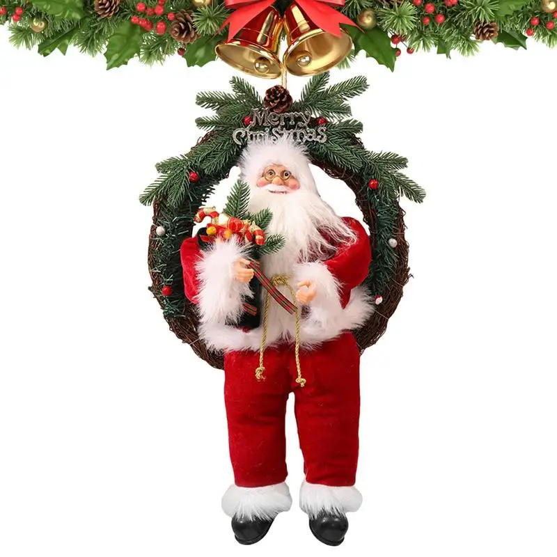Electric Christmas Santa Doll Christmas Electric Santa Claus Doll Toys With A Wreath Interactive Animated Electric Plush Toy
Electric Christmas Santa Doll Christmas Electric Santa Claus Doll Toys With A Wreath Interactive Animated Electric Plush Toy