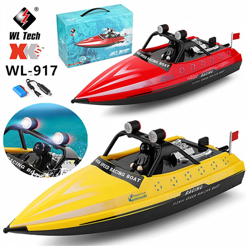 WLtoys WL917 Mini RC Racing Jet Boat 16KM/H Remote Control Water Jet Thruster 2.4G Electric High Speed Racing Boat Toy For Kid
WLtoys WL917 Mini RC Racing Jet Boat 16KM/H Remote Control Water Jet Thruster 2.4G Electric High Speed Racing Boat Toy For Kid