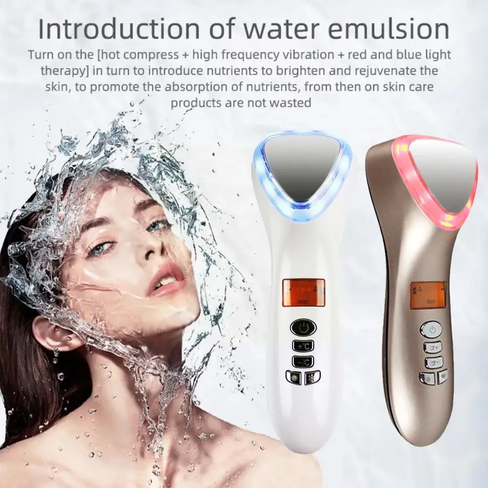 Ultrasonic Cryotherapy Machine LED Hot Cold Hamme Facial Vibration Beauty Anti Aging Lifting Tightening Skin Instrument Mas H0J2
Ultrasonic Cryotherapy Machine LED Hot Cold Hamme Facial Vibration Beauty Anti Aging Lifting Tightening Skin Instrument Mas H0J2