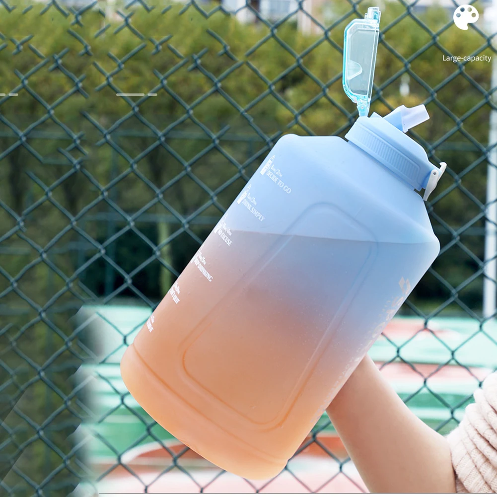 2300ML Sports Water Bottle for Outdoor Gym Fitness Travel Portable Leakproof Drinkware Color Gradient Drinking Frosted Cups
2300ML Sports Water Bottle for Outdoor Gym Fitness Travel Portable Leakproof Drinkware Color Gradient Drinking Frosted Cups