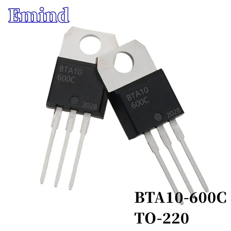 20/50/100/200/500Pcs BTA10-600C BTA10 Triac 10A/600V TO-220 DIP Thyristor Large Chip
20/50/100/200/500Pcs BTA10-600C BTA10 Triac 10A/600V TO-220 DIP Thyristor Large Chip