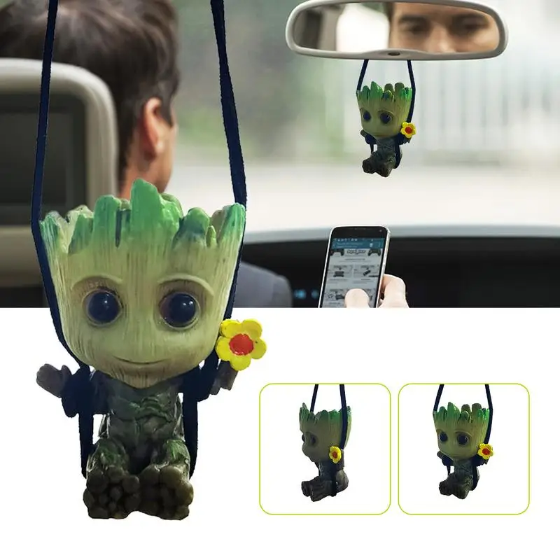 Car Pendant Cute Anime Swing Groot Car Pendant Auto Rearview Mirror Pendants Birthday Gift Auto Decoraction Ornaments For Car
Car Pendant Cute Anime Swing Groot Car Pendant Auto Rearview Mirror Pendants Birthday Gift Auto Decoraction Ornaments For Car
