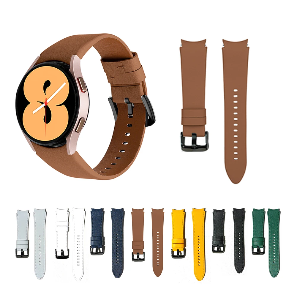 Ремешок кожаный для Samsung Galaxy Watch 4 40 мм 44 мм/Galaxy Watch 4 Classic 46 мм 42 мм
Ремешок кожаный для Samsung Galaxy Watch 4 40 мм 44 мм/Galaxy Watch 4 Classic 46 мм 42 мм