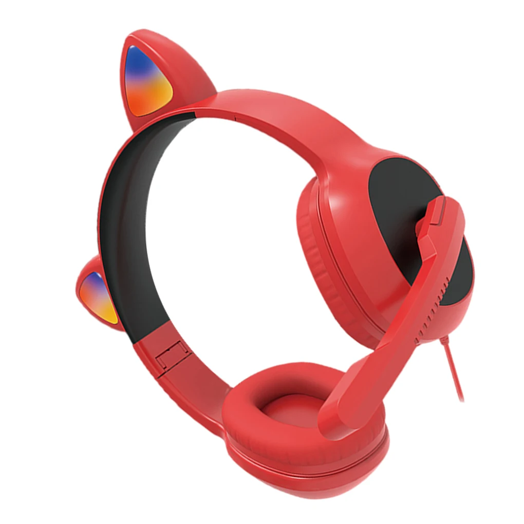 Милая игровая гарнитура G19 с розовыми кошачьими ушками для девушек, с микрофоном, шумоподавление, стерео, музыка, RGB-вспышка, проводные наушн...
Милая игровая гарнитура G19 с розовыми кошачьими ушками для девушек, с микрофоном, шумоподавление, стерео, музыка, RGB-вспышка, проводные наушн...