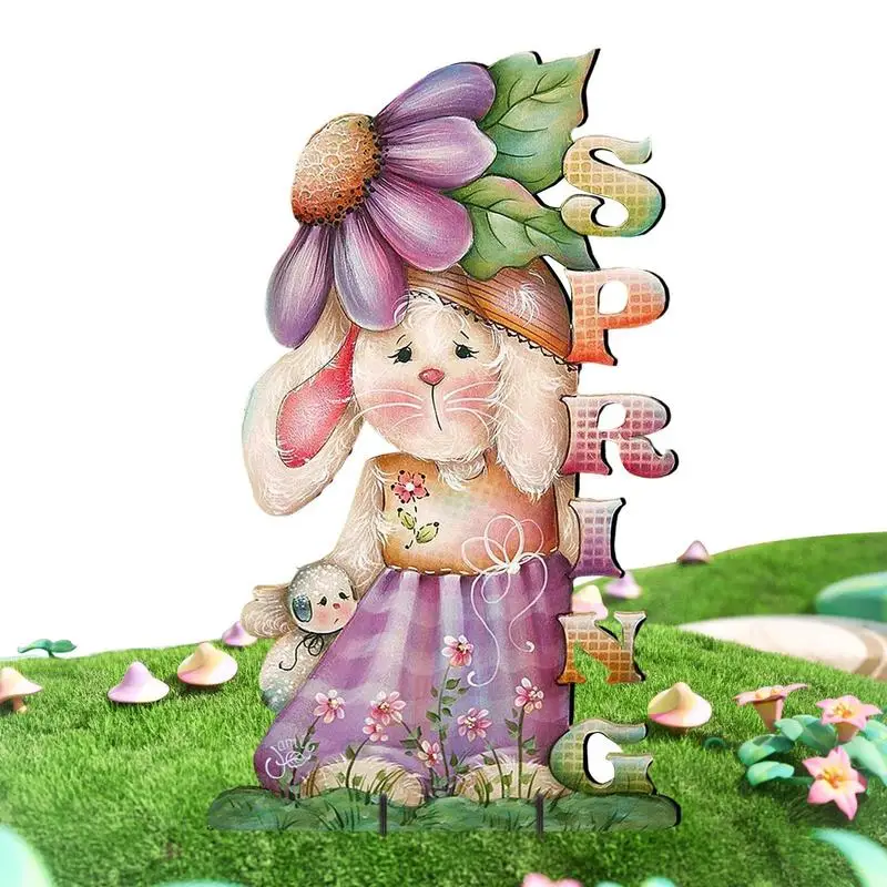 Easter Yard Signs Colorful Bunny Lawn Stakes Outdoor Decorations 2D Acrylic Holiday Outdoor Decorations For Walkway Patio Lawn
Easter Yard Signs Colorful Bunny Lawn Stakes Outdoor Decorations 2D Acrylic Holiday Outdoor Decorations For Walkway Patio Lawn