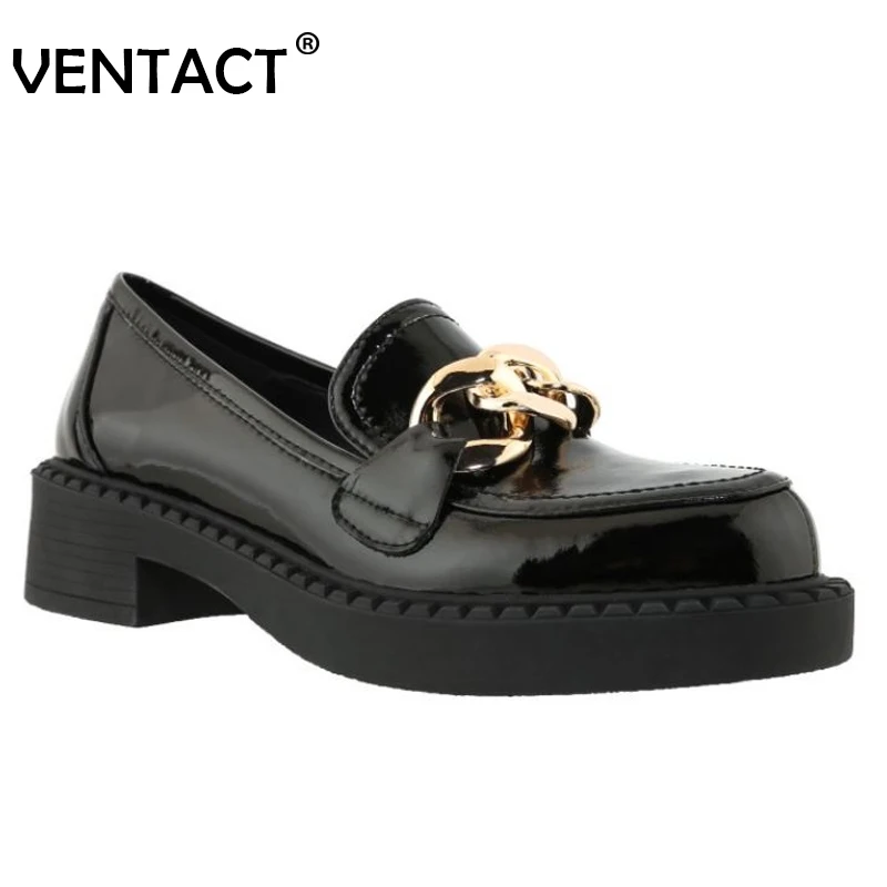 VENTACT Size 34-40 Woen Flats Shoes Fashion Platform Chain Retro Spring Shoes Woman Casual Daily Office Lady Home Footwear
VENTACT Size 34-40 Woen Flats Shoes Fashion Platform Chain Retro Spring Shoes Woman Casual Daily Office Lady Home Footwear