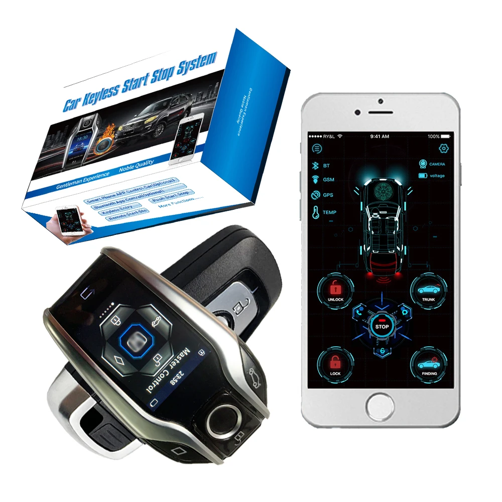 KOL Cardot 4g Pke Keyless Entry Remote Starter Smart Start Stop Engine Gps LCD Car
KOL Cardot 4g Pke Keyless Entry Remote Starter Smart Start Stop Engine Gps LCD Car