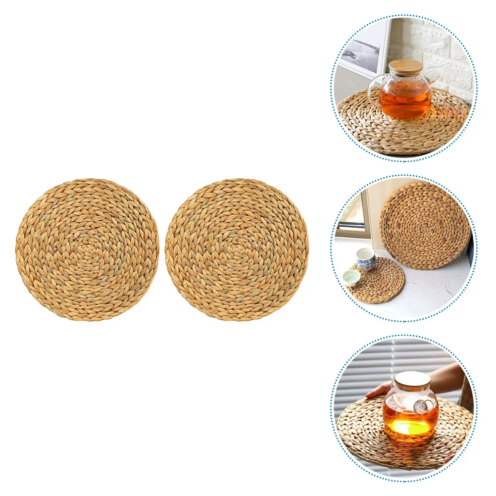 2Pcs Heat-Insulated Table Mat Grilling Pot Holder Hotel Handwoven Placemat
2Pcs Heat-Insulated Table Mat Grilling Pot Holder Hotel Handwoven Placemat