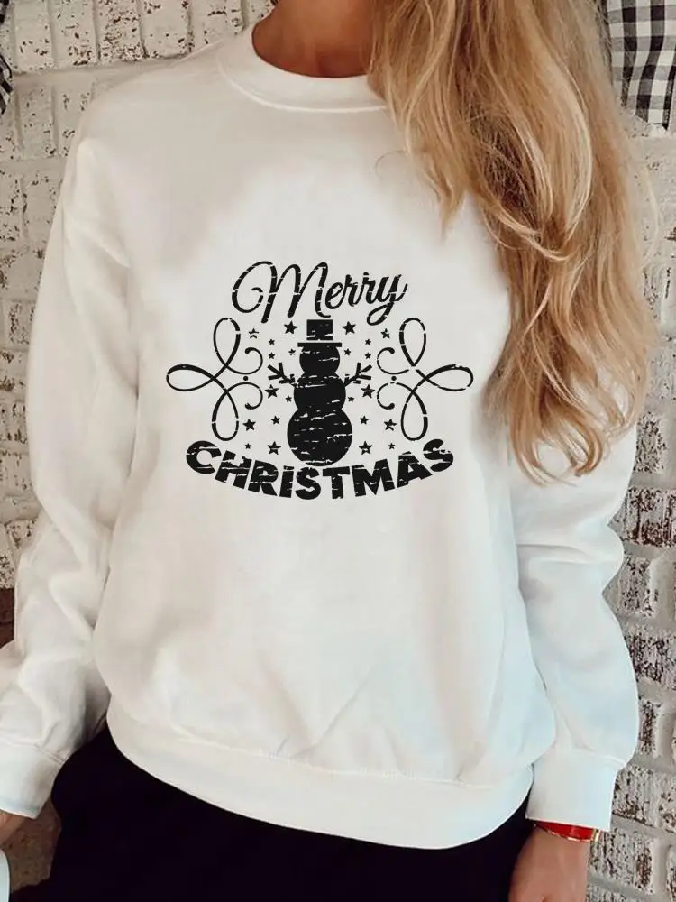 Snowman Letter Festival Pullovers Women Merry Christmas Graphic Sweatshirts Happy New Year Print O-neck Fashion Clothing 
Snowman Letter Festival Pullovers Women Merry Christmas Graphic Sweatshirts Happy New Year Print O-neck Fashion Clothing