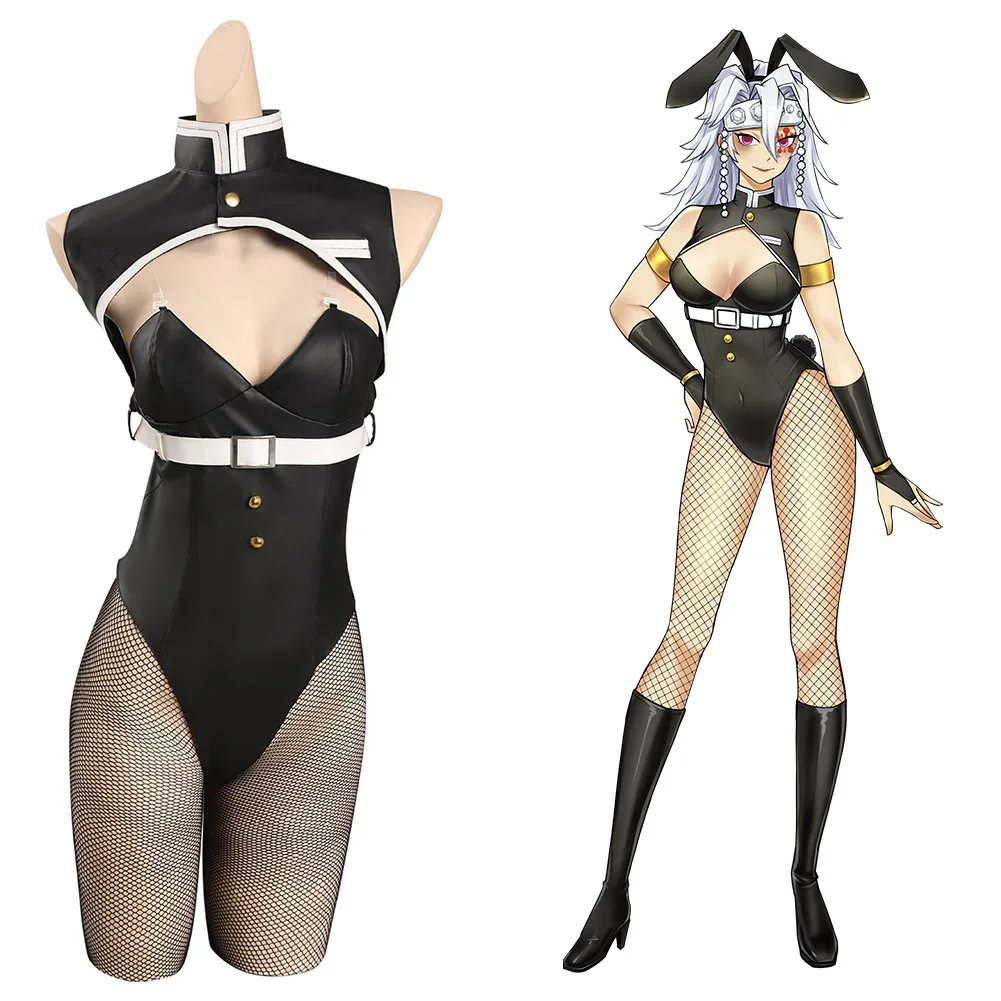Uzui Tengen Cosplay Costume Anime Demon Slayer Bunny Girl Jumpsuit Women Halloween Party Clothes For Ladies Role Disguise Play
Uzui Tengen Cosplay Costume Anime Demon Slayer Bunny Girl Jumpsuit Women Halloween Party Clothes For Ladies Role Disguise Play