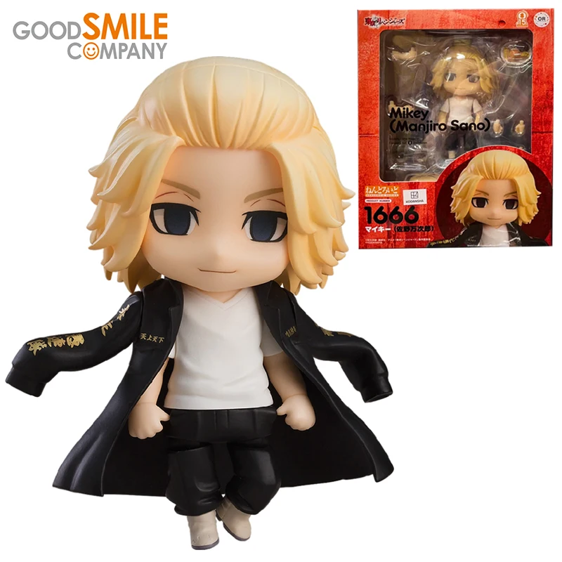 In Stock 10cm Original Good Smile Mikey Manjiro Sano GSC 1666 Nendoroid Tokyo Revengers Q version Anime Figures PVC Model Toys
In Stock 10cm Original Good Smile Mikey Manjiro Sano GSC 1666 Nendoroid Tokyo Revengers Q version Anime Figures PVC Model Toys