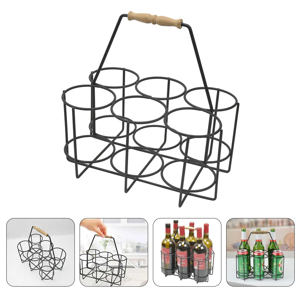 Bottle Holder Rack Storage Doorstep Beer Metal Beverage Caddy Carrier Stand Held Hand Bar Rustic Organizer Glass Crate Bag
Bottle Holder Rack Storage Doorstep Beer Metal Beverage Caddy Carrier Stand Held Hand Bar Rustic Organizer Glass Crate Bag