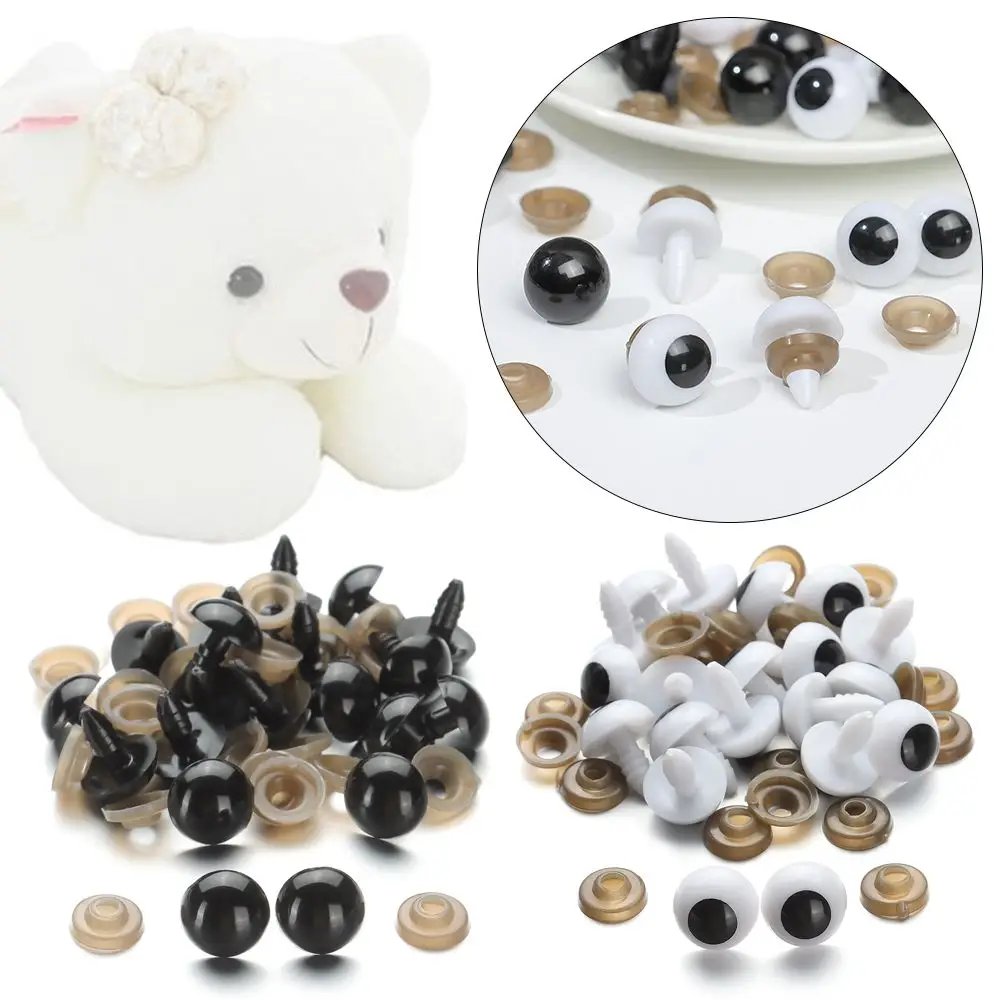 High Quality For BJD Doll Accessories White/Black Safety Animal Toy Plastic Eyes Eyeball Doll Making Crafts
High Quality For BJD Doll Accessories White/Black Safety Animal Toy Plastic Eyes Eyeball Doll Making Crafts
