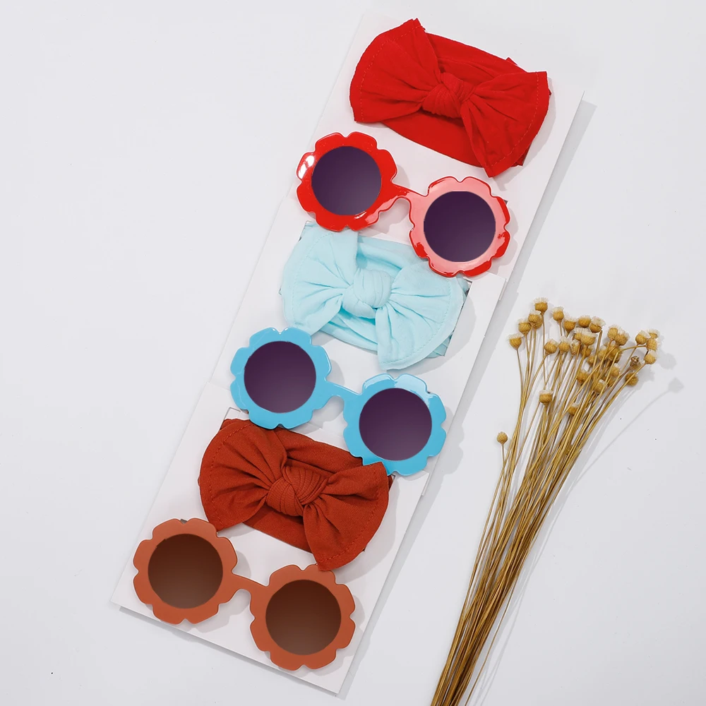 2Pcs/Lot Fashion Sunglasses Cute Sweet Soft Nylon Elastic Headband Sets For Baby Girls Headwear Children Hair Accessories
2Pcs/Lot Fashion Sunglasses Cute Sweet Soft Nylon Elastic Headband Sets For Baby Girls Headwear Children Hair Accessories