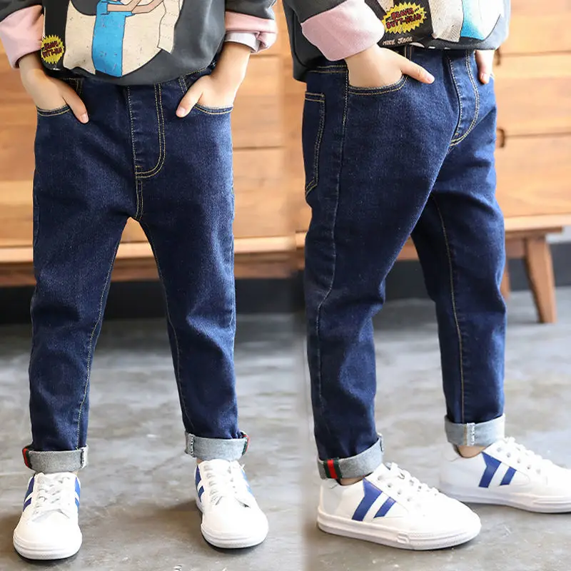 2022 New Boy Jeans Spring and Autumn Korean Version Casual Pants Elastic Waist Pants Baby Boy Jeans Boys Pants
2022 New Boy Jeans Spring and Autumn Korean Version Casual Pants Elastic Waist Pants Baby Boy Jeans Boys Pants