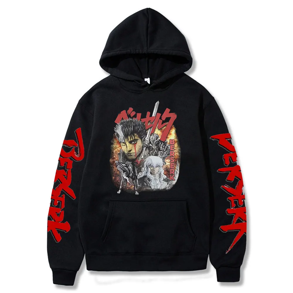 Anime Berserk Guts Hoodie Manga Swordsman Gatsu Oversized Hoodies Men Women Cotton Casual Hooded Sweatshirts Harajuku Streetwear
Anime Berserk Guts Hoodie Manga Swordsman Gatsu Oversized Hoodies Men Women Cotton Casual Hooded Sweatshirts Harajuku Streetwear